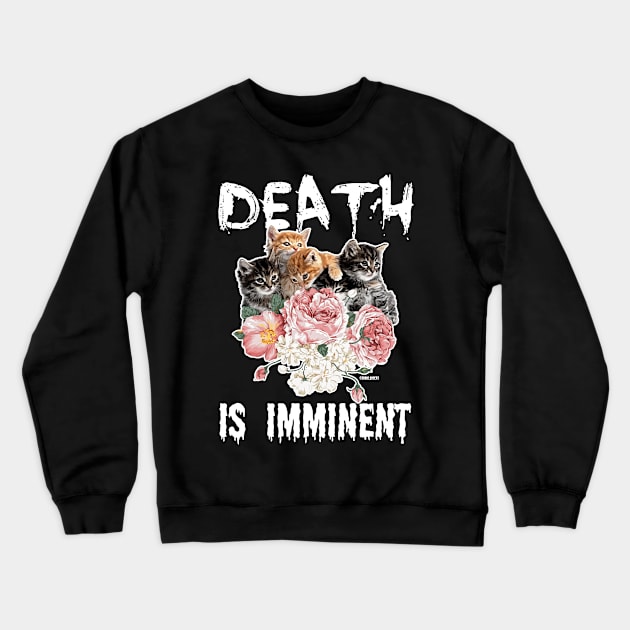 Death Kittens Crewneck Sweatshirt by darklordpug